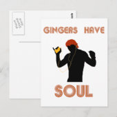 Mannelijke tandmannen hebben sol briefkaart (Voorkant / Achterkant)