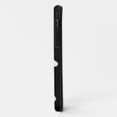 Mannelijke Tennisspeler - Tennissymbool (op zwart) Case-Mate iPhone Case (Achterkant/links)