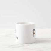 Mannelijke timmerman espresso kop (Voorkant)