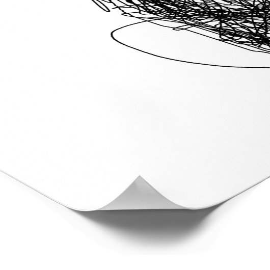 Mannelijke torso poster (Hoek)