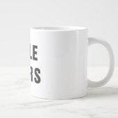 Mannelijke tranen Jumbo Mok (Rechts)