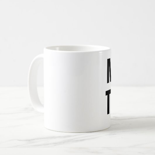 Mannelijke tranen koffiemok (Voorkant links)