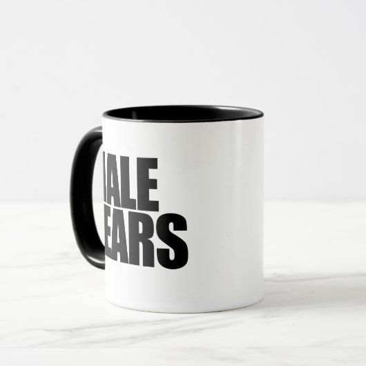 Mannelijke tranen mok (Voorkant links)