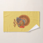 Mannelijke Turkse vaalbuis gekleurde veren Handdoek (Handdoek)