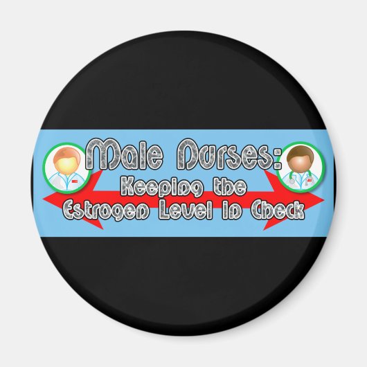 Mannelijke verpleegkundigen: magneet (Voorkant)