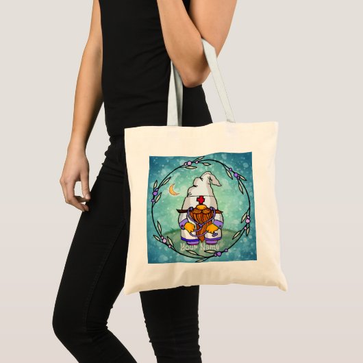 Mannelijke verpleegster kabouter tote bag (Voorkant (product))