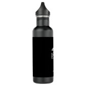 Mannelijke verpleegster RN Afstuderen Zwart Wit Ge Waterfles (Links)