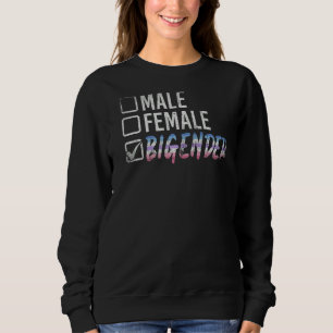 Mannelijke Vrouw Bigender Flag Equality Queer Lgbt Trui