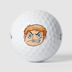 Mannelijke waanzin golfballen