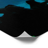 Mannelijke walvishaai in Georgia Aquarium Poster (Hoek)