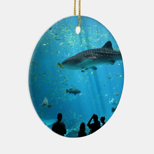 Mannelijke walvishaai keramisch ornament (Rechts)