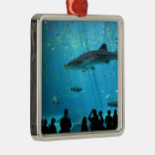 Mannelijke walvishaai metalen ornament (Rechts)