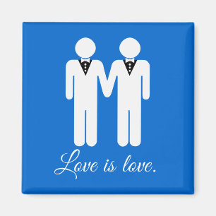 MANNELIJKE WEDDING LOVE -.png Magneet