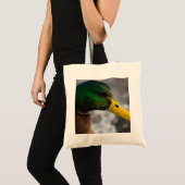Mannelijke Wilde Eend Portret Tote Bag (Voorkant (product))