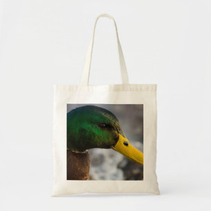Mannelijke Wilde Eend Portret Tote Bag
