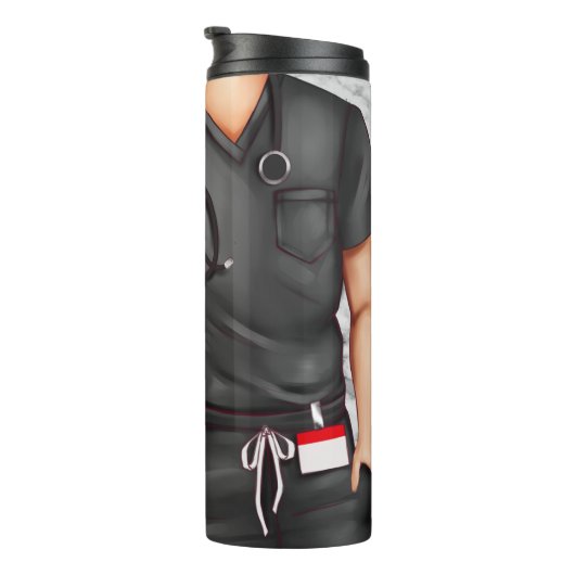 Mannelijke zure thermische trommel thermosbeker (Geroteerd rechts)