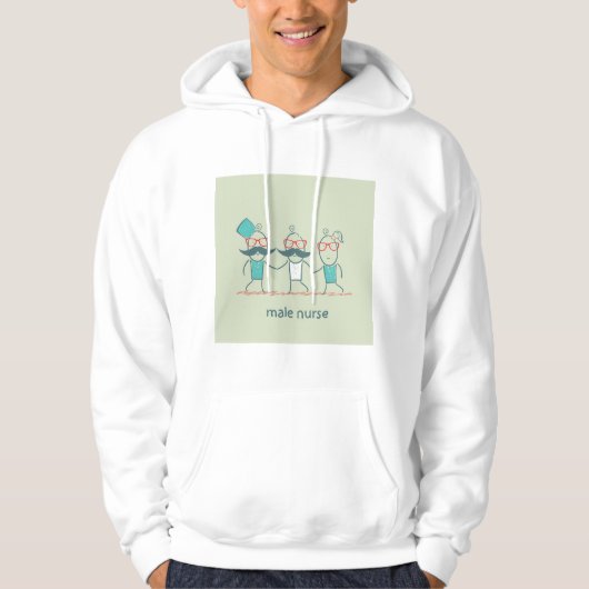 Mannelijke zuster hoodie (Voorkant)