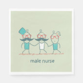 Mannelijke zuster servet (Voorkant)