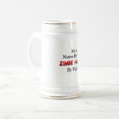 Mannelijke zuster/Zombie Hunter Bierpul (Voorkant links)