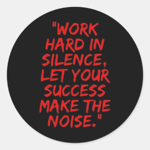 Mannelijkheid ∙ Accepteer de realiteit citaten ∙ W Ronde Sticker