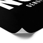 Mannen 100 % zuivere Super Nonno Gift Poster (Hoek)
