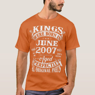 Mannen 15e jaarcadeau voor in juni 2000 geboren ko t-shirt