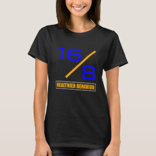 Mannen 168 Gezonnig gedrag Intermitterende brandin T-shirt
