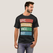 Mannen 16 jaar 16e Jubileum - Epic Husba T-shirt (Voorkant volledig)