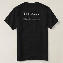 Mannen 1st Assistant Director Basic T-shirt