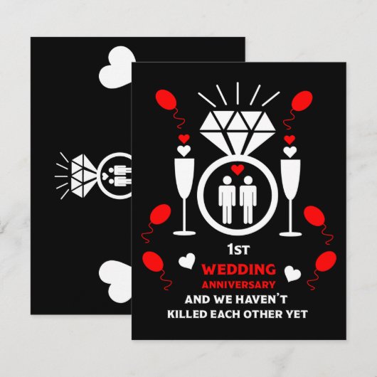 Mannen 1ste Jubileum voor weduwen (Voorkant / Achterkant)