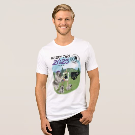 Mannen 2025 KCA T-shirt (Voorkant volledig)