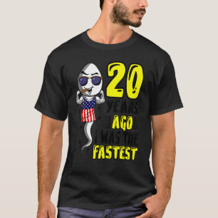 Mannen 20 jaar geleden was ik de snelste 20ste ver t-shirt