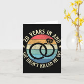 Mannen 20 jaar in &amp; Ze heeft 't Killed Me  Kaart (Gele Bloem)