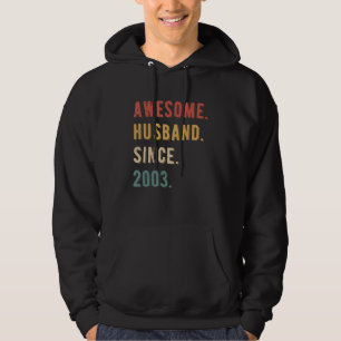 Mannen 20ste weddenschap Jubileum - Geweldige man Hoodie