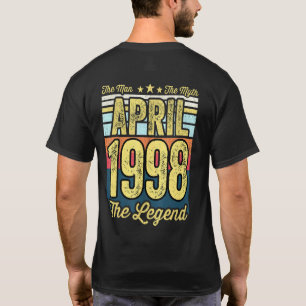 Mannen 23e verjaardag de Man de baarmoeder de lege T-shirt