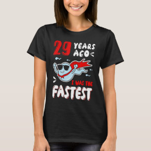 Mannen 29 jaar geleden was ik de snelste oude Koge T-shirt