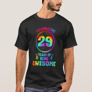 Mannen 29 jaar Geweldige 29 jaar oud 29e eeuw T-shirt