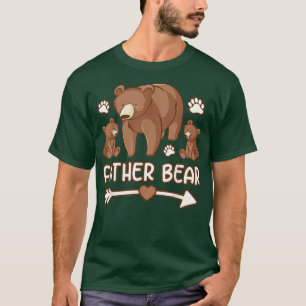 mannen 2 cubs overhemden, pappa beer overhemd voor t-shirt