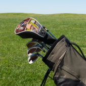 Mannen 2 GezinsfotoMonogram Golfheadcover (Insitu)