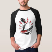 Mannen 2-toon T-shirt (Voorkant)