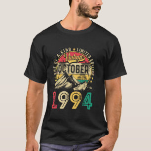 Mannen 30 jaar oud cadeau Grappig oktober 1994 30 T-shirt