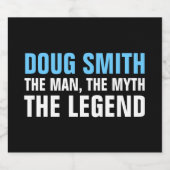 Mannen 30e/40e/50e/60e Verjaardagsfeest Bierlabel Bier Etiket (Enkel label)