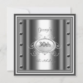 Mannen 30e verjaardag van de verjaardag van het Ch Kaart (Voorkant)