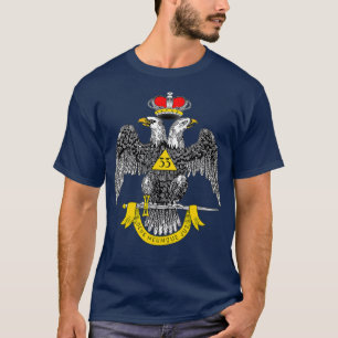 Mannen 33e graad Mason T Masonic T-shirt Scottish