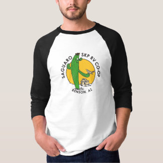 Mannen 3/4 Raglan Sleeve T-shirt