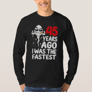 Mannen 45e Verjaardag Gag Jurk 45 jaar geleden was
