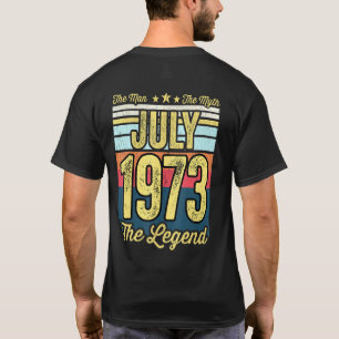 Mannen 48e verjaardag het Man de mythe de legende T-shirt