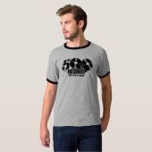 Mannen 500 Logo (ringer) T-Shirt (Voorkant volledig)