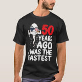 Mannen 50 jaar geleden was ik de snelste 50ste ver t-shirt (Voorkant)