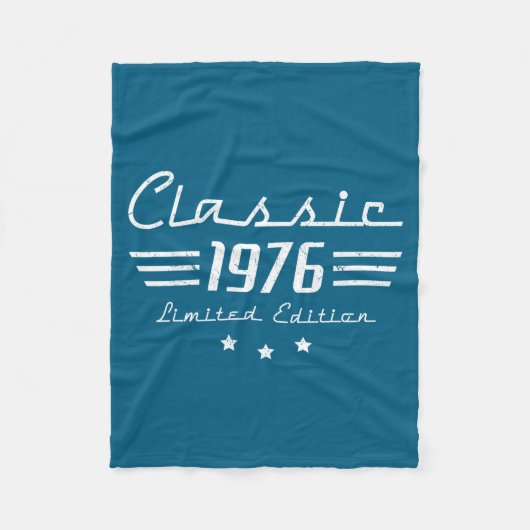 Mannen 50 Oude Vintage Klassieke Auto Fleece Deken (Voorkant)